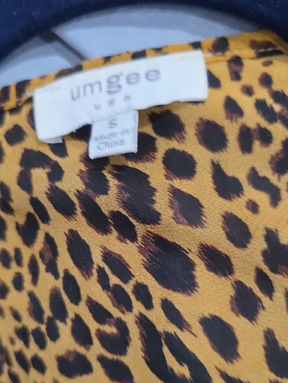 Umgee Leopard Print Long Cardigan Duster - Picture 4 of 7